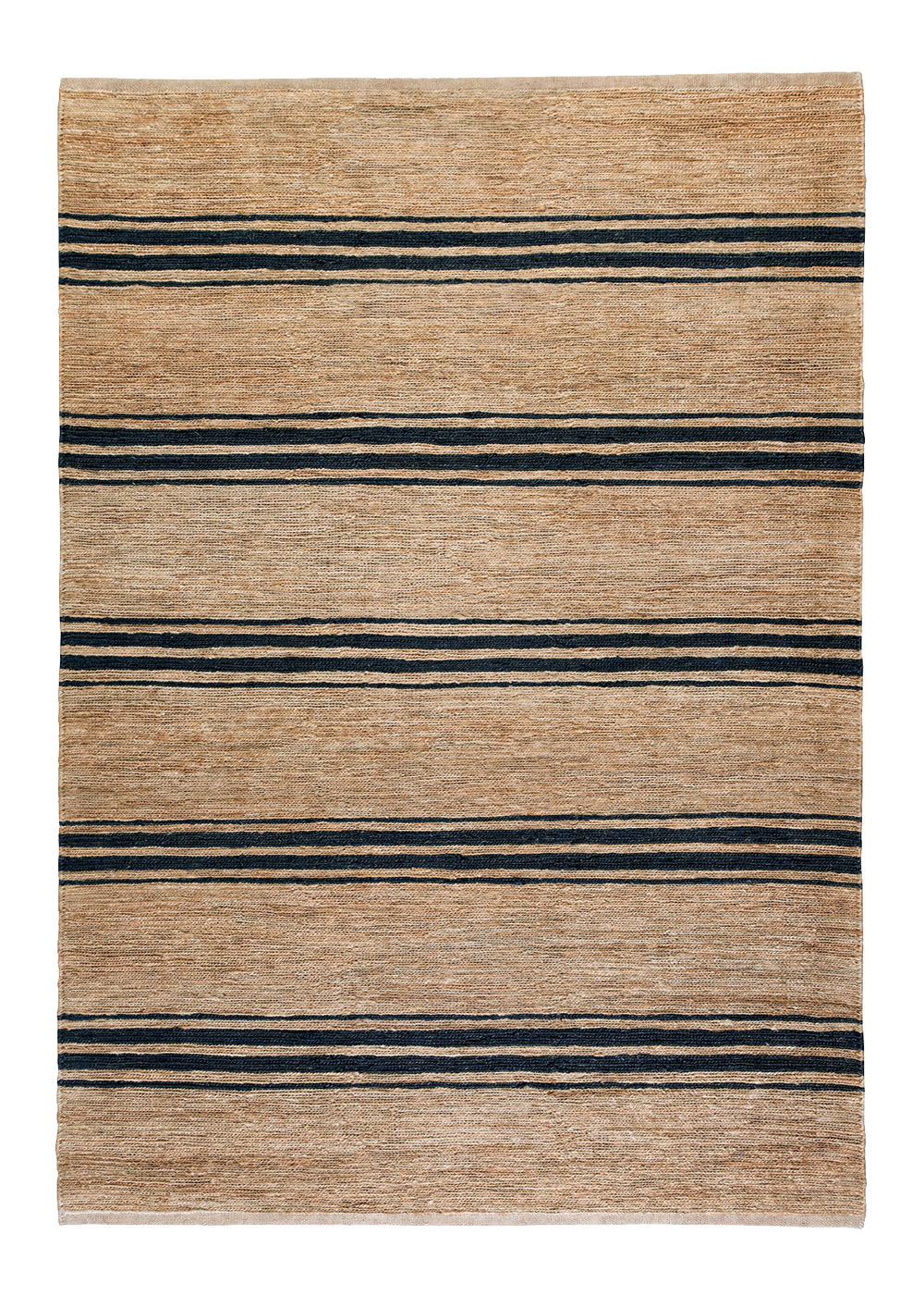 Armadillo River Ticking Stripe - Natural & Indigo