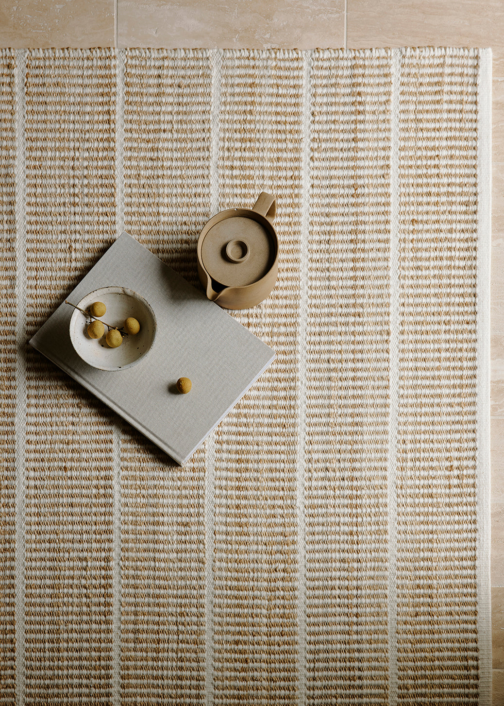 Armadillo Trellis - Natural & White