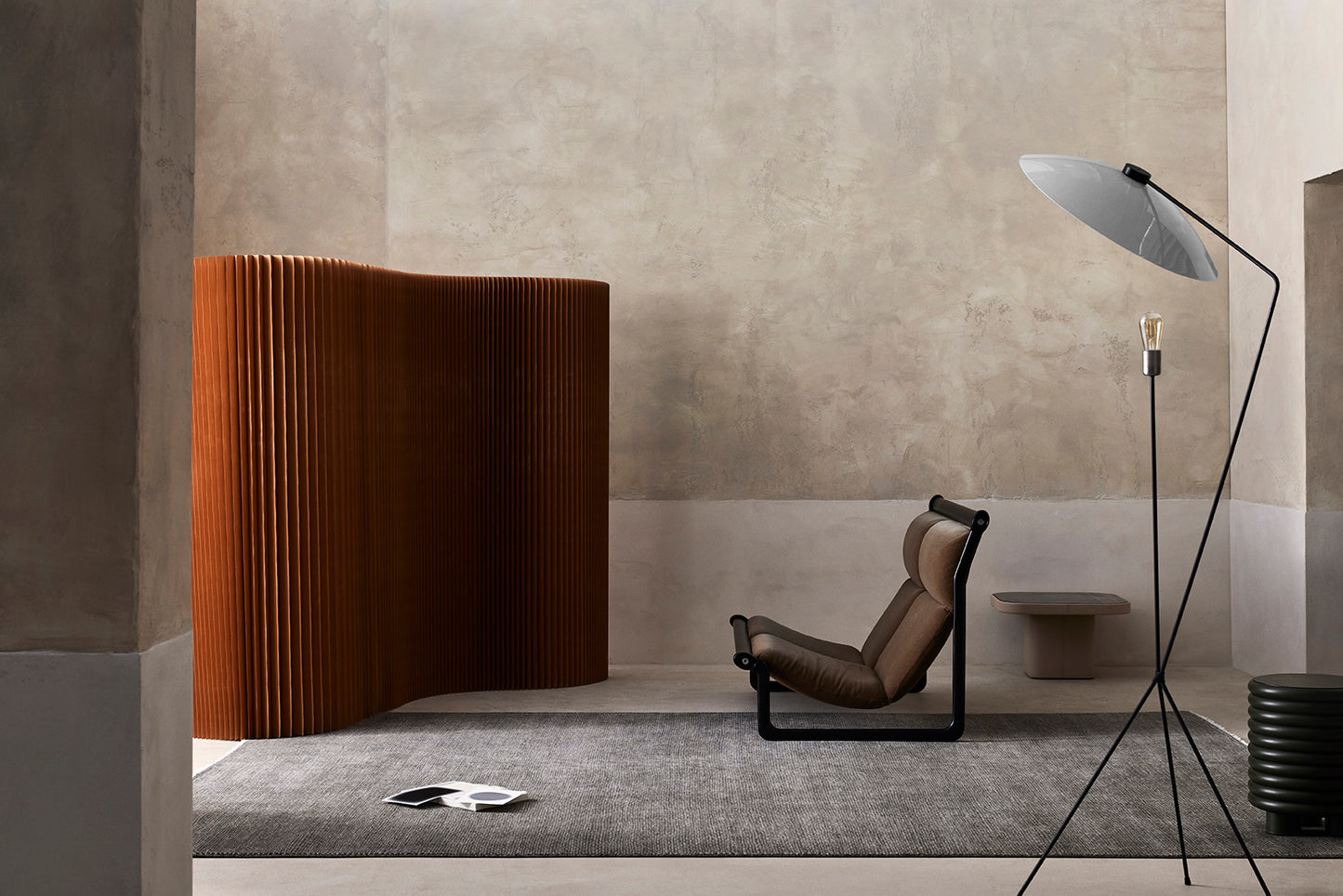 Armadillo Persian | Leila - Graphite & Sterling