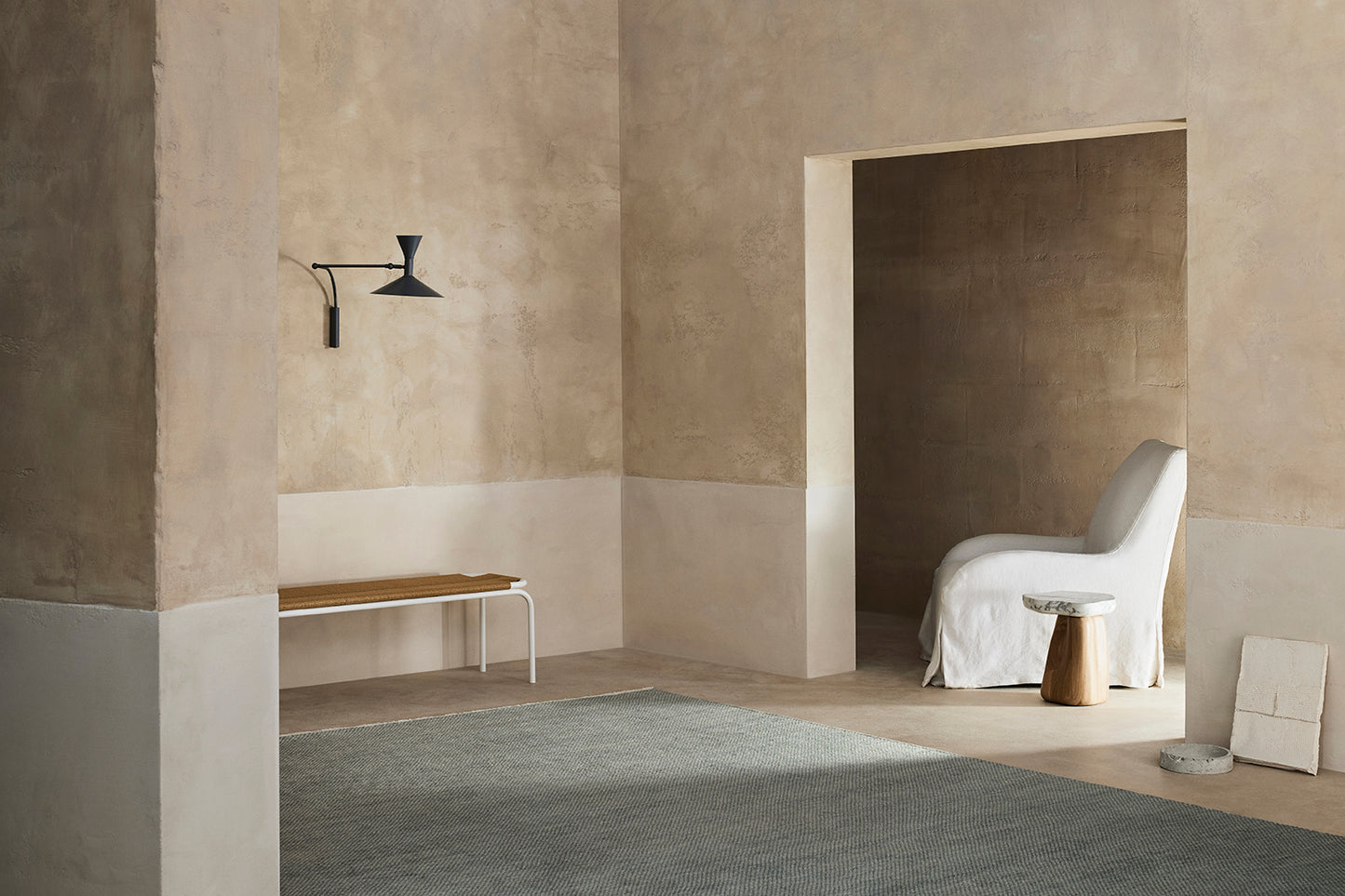 Armadillo Persian | Leila - Opal & Ivory