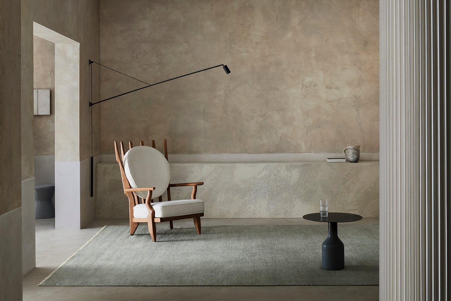 Armadillo Persian | Medea - Ivory & Opal