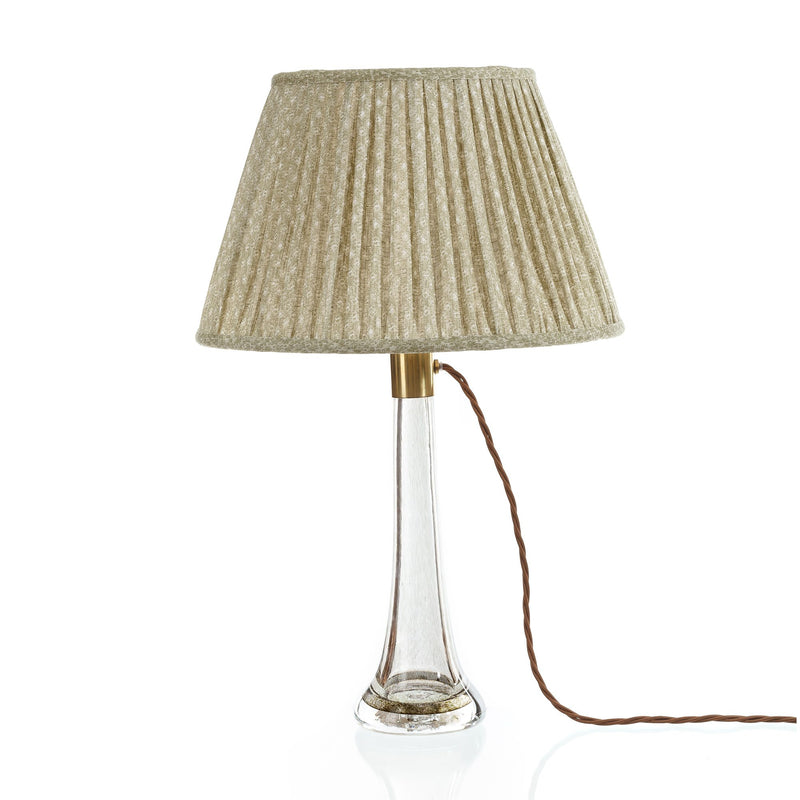 Fermoie Lampshade in Green Figured