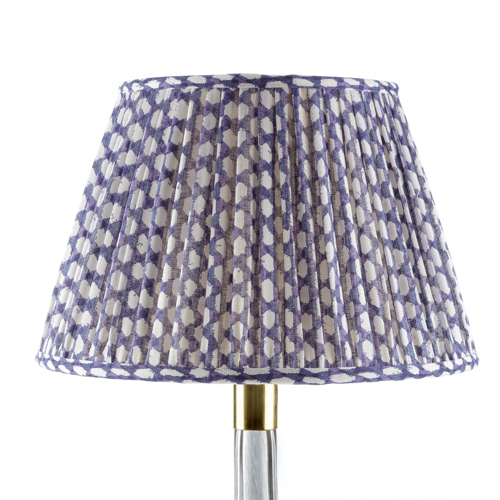 Fermoie Lampshade in Indigo Wicker