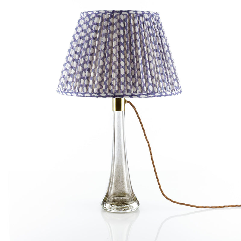 Fermoie Lampshade in Indigo Wicker