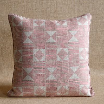 Fermoie Cushion in Pink Flag