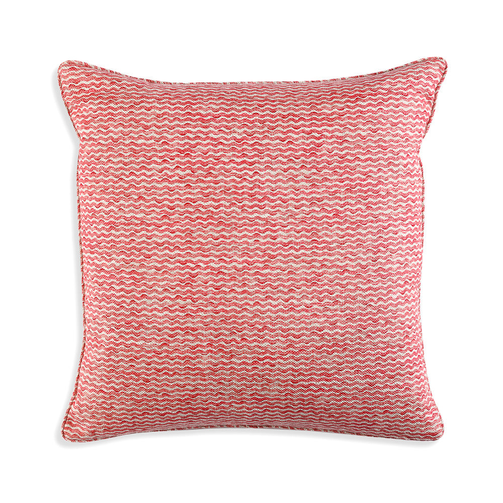 Fermoie Cushion in Red Popple