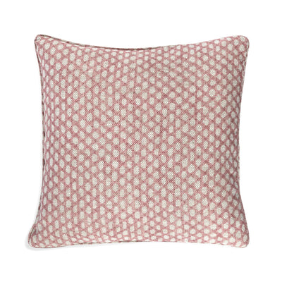 Fermoie Cushion in Pink Wicker