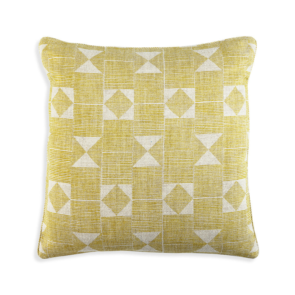 Large best sale yellow pillows