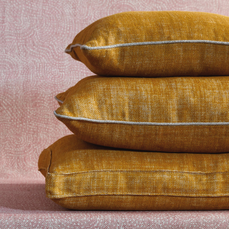 Fermoie Cushion in Club Yellow